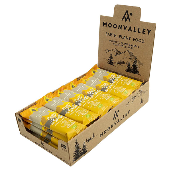 Moonvalley Organic Energy Bar - Bio-Energieriegel Lemon & Ginger (18 x 50 g)