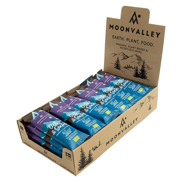 Moonvalley Organic Energy Bar - Bio-Energieriegel Chocolate & Seasalt (18 x 50 g)